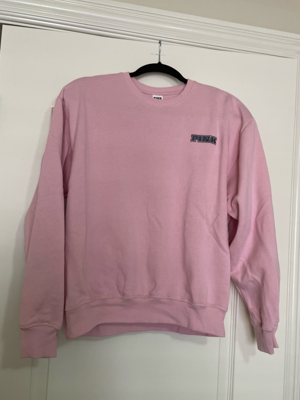 Victoria’s Secret Pink Crewneck Pullover Sweatshirt Small Pink Friday